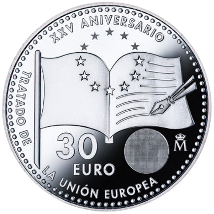 Ισπανία 30 € 25 χρόνια από τη Συνθήκη του Μάαστριχιτ 2017