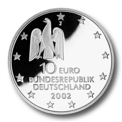 Γερμανία 10 € - Γράμμα J - 2002 - Documenta Kassel