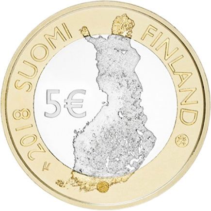 Φινλανδία 5 € Αρχιπέλαγος Pallastunturi 2018