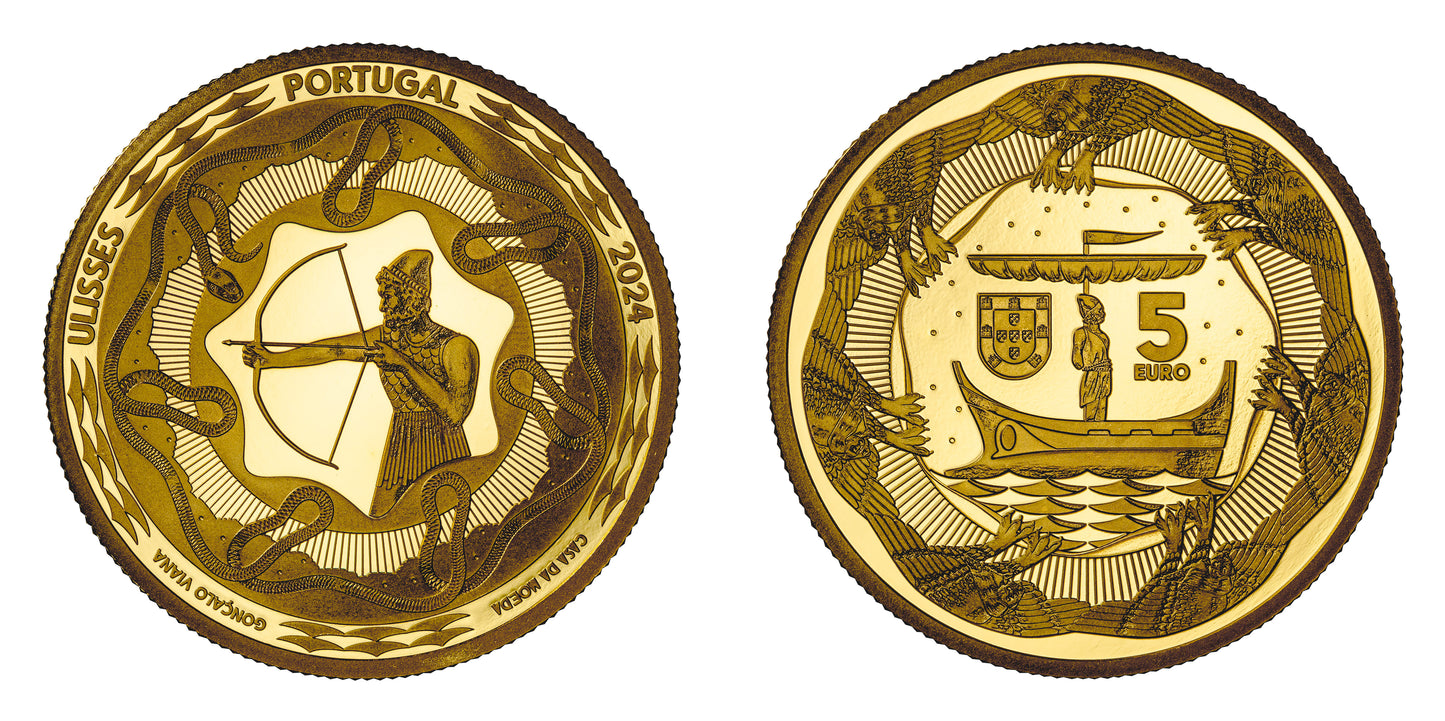 Πορτογαλία 5 € Ulisses Gold 2024