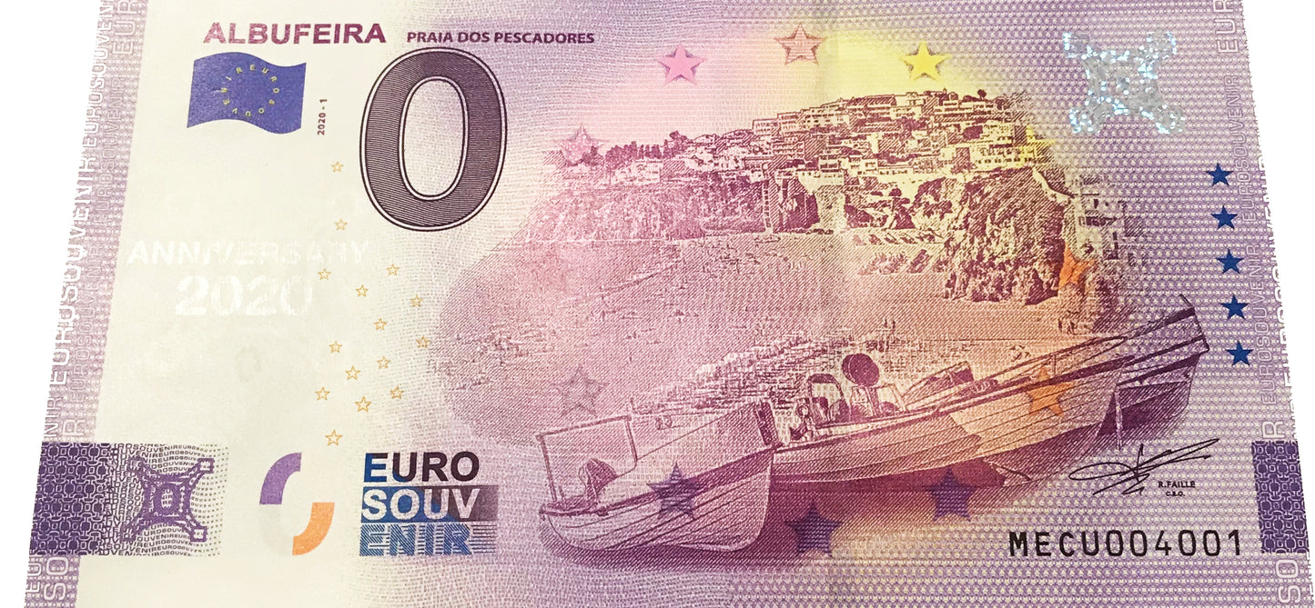 Σημείωση 0€ Praia dos Pescadores Albufeira 2020 - Επετειακή Έκδοση