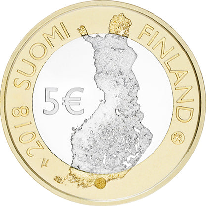 Φινλανδία 5€ Maritime Helsinki 2018