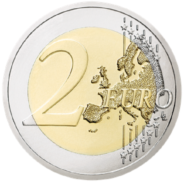 Λουξεμβούργο 2 € 100 χρόνια Γέννηση Μεγάλος Δούκας Ζαν 2021
