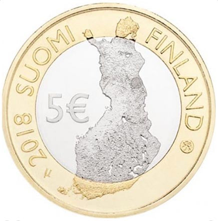 Φινλανδία 5 € Porvoonjoki River 2018