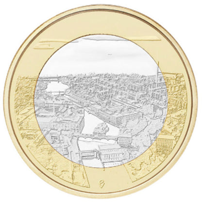 Φινλανδία 5 € Τοπία Tammerkoski 2018